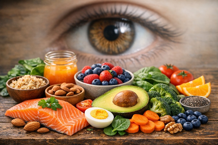 guide to diet and food for eye health vision