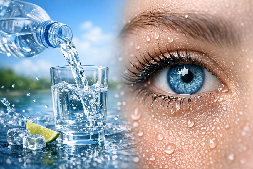 hydration and eye health