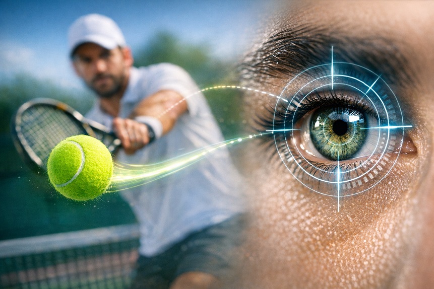 tennis and ball-tracking vision