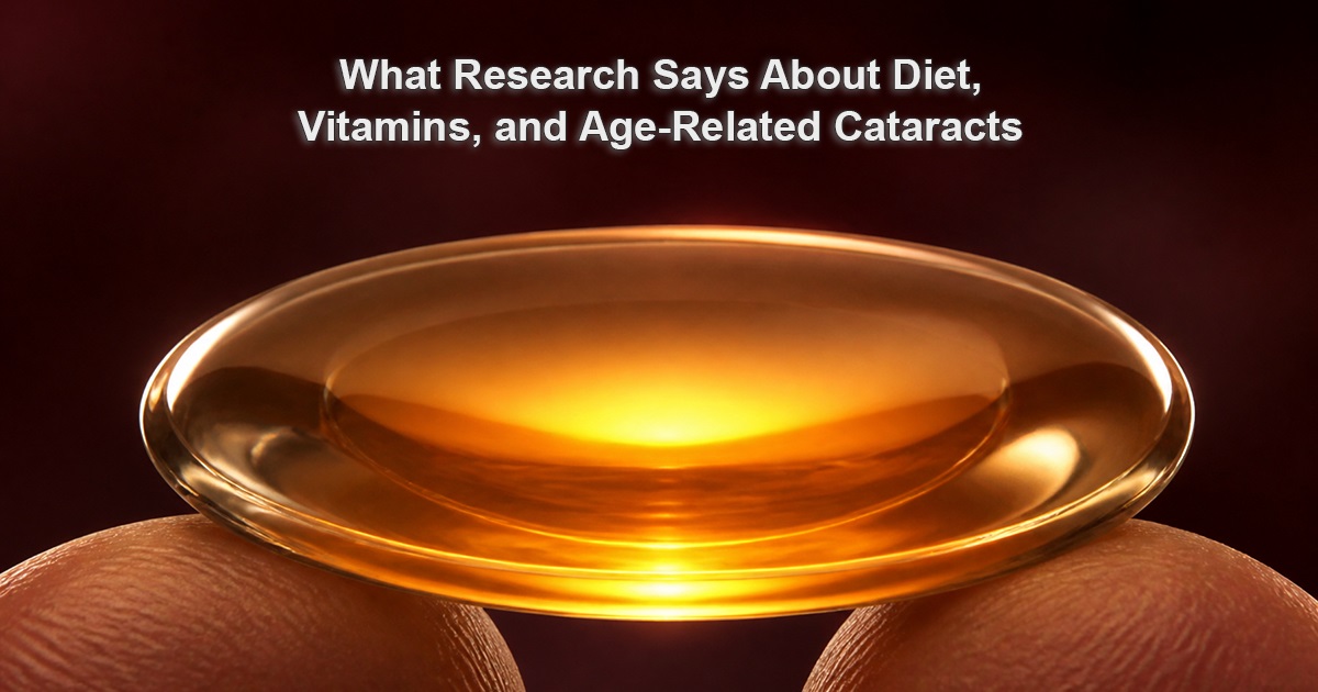 diet vitamins age-related cataracts