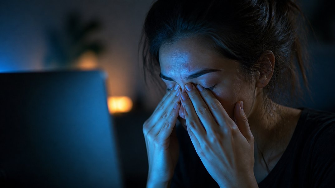 eye strain in remote workers vs office workers