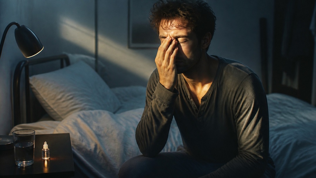 eyes feel tired when wake up